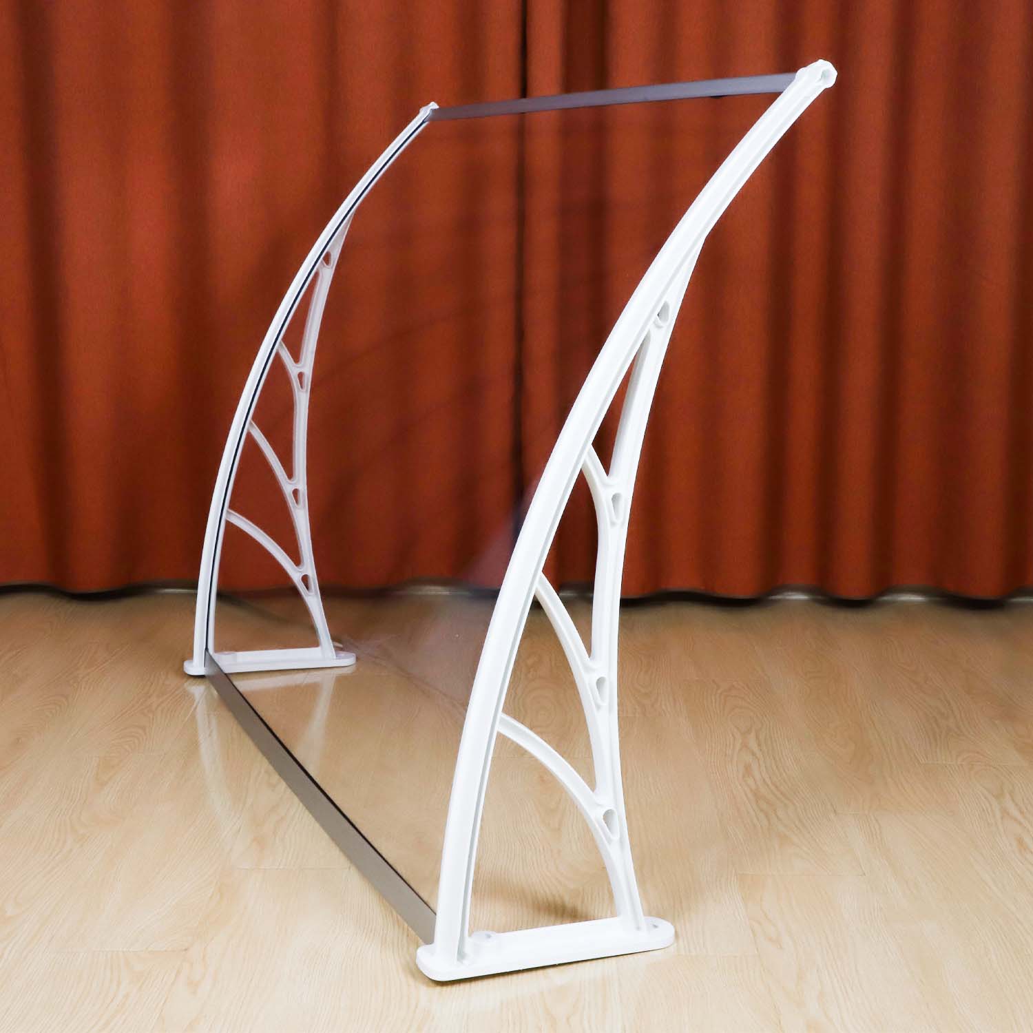 Plastic Outdoor Canopy Polycarbonate Awning with Solid Sheet