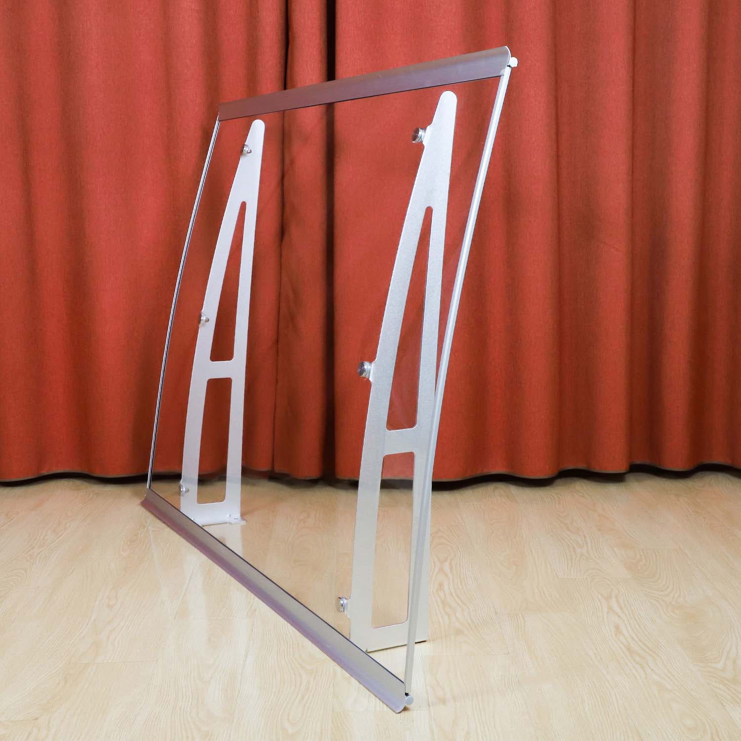 100*140cm High-end Aluminum Bracket Solid Polycarbonate Canopy